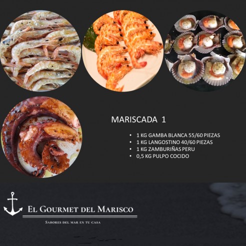 Mariscada 1 (Ideal para 6 personas)